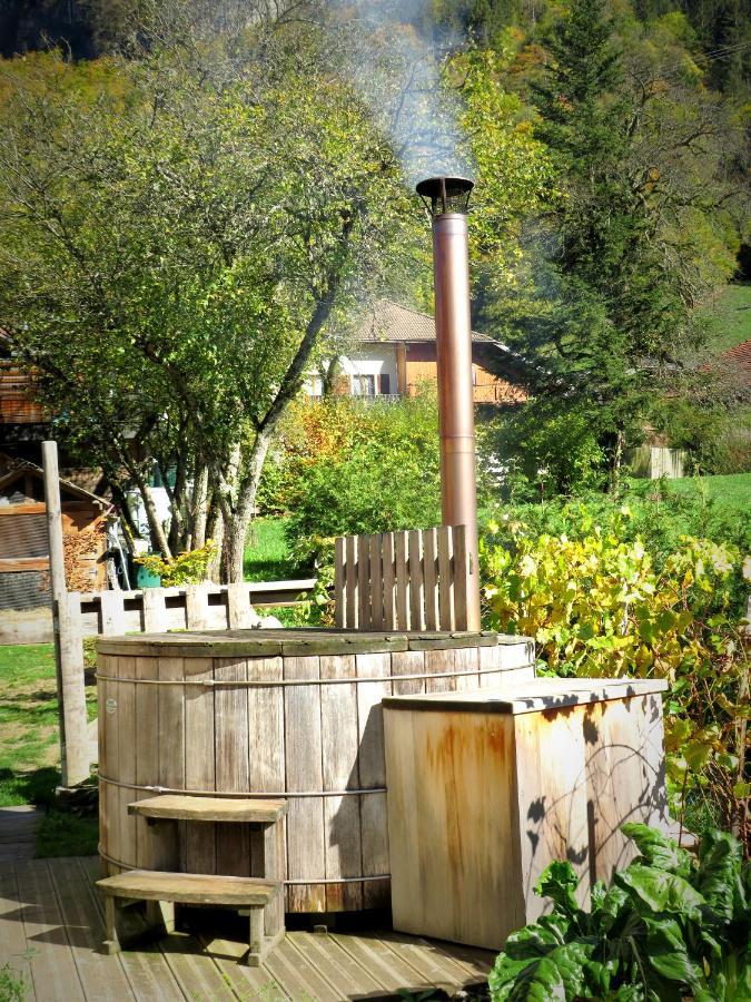 Chalet Trappeur Le Biot Ngoại thất bức ảnh